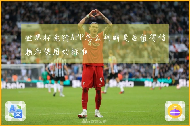 世界杯竞猜APP怎么判断是否值得信赖和使用的标准