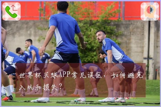 世界杯买球APP常见误区，如何避免入坑和损失？