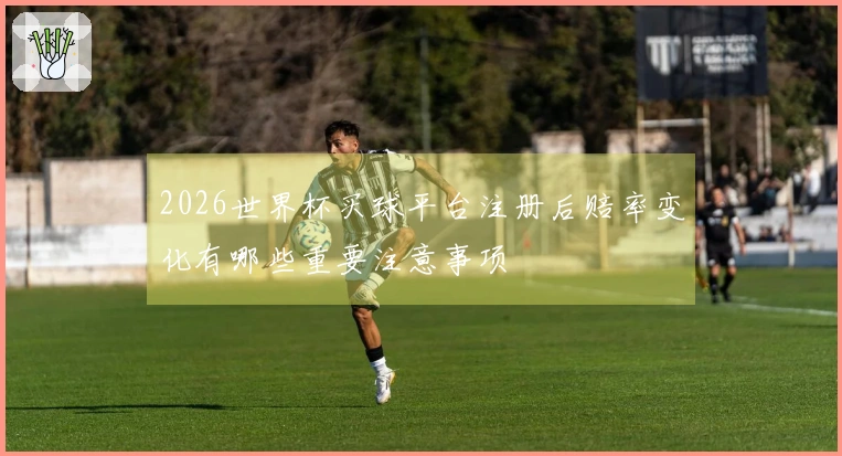 2026世界杯买球平台注册后赔率变化有哪些重要注意事项
