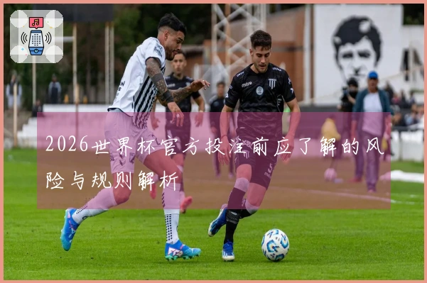2026世界杯官方投注前应了解的风险与规则解析